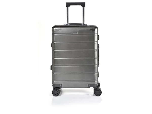 RW Aluminmum Silver matkalaukku alumiinista TSA-lukolla varustettuna