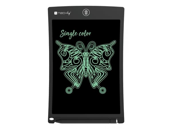 Techly IDATA GT-86, LCD, 21,6 cm (8.5"), Sort, Grønn, CR2016, 143 mm