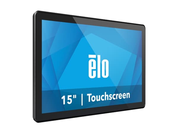 Elo 1564L - LED-skärm - 15.6" - öppen ram - pekskärm - 1920 x 1080 Full HD (1080p) @ 60 Hz - 450 cd/m² - 1000:1 - 25 ms - HDMI, DisplayPort, USB-C -