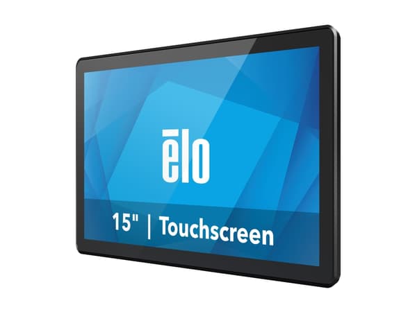 Elo 1564L - LED-skärm - 15.6" - öppen ram - pekskärm - 1920 x 1080 Full HD (1080p) @ 60 Hz - 450 cd/m² - 1000:1 - 25 ms - HDMI, DisplayPort, USB-C -