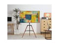 Miniatyrbilde 3 av 5: Techly ICA-TR58, 165,1 cm (65"), 100 x 100 mm, 600 x 400 mm, 140°, Bøketre, Plast, Stål, Sort, Tre
