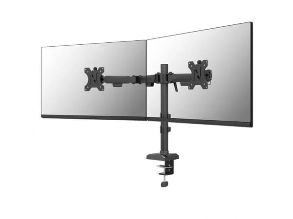 NEOMOUNTS NERO Double Flat Screen Desk Mount