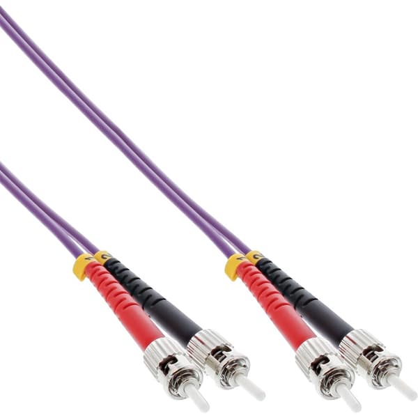 InLine 81502P InfiniBand och fiberoptisk kabel 2 m Lila