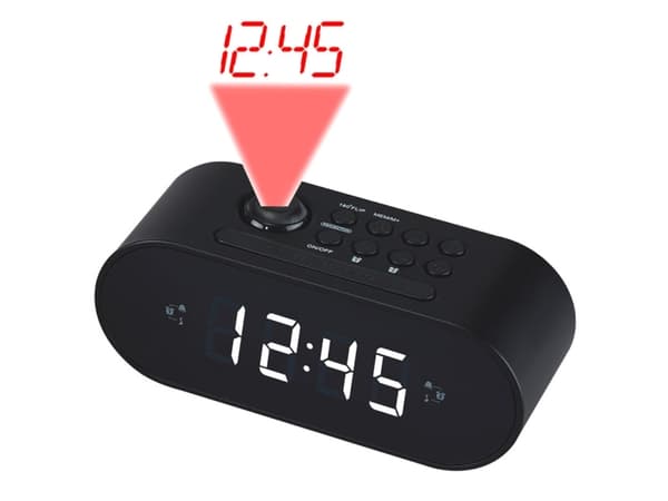 Denver CRP-717, Kello, Digitaalinen, FM, PLL, 87,5 - 108 MHz, LED, 2,29 cm (0.9")