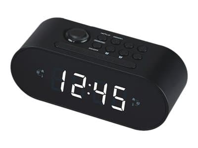 Denver CRP-717, Kello, Digitaalinen, FM, PLL, 87,5 - 108 MHz, LED, 2,29 cm (0.9")