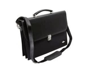 Wedo Ladies Flap-Over Briefcase, Damefutteral