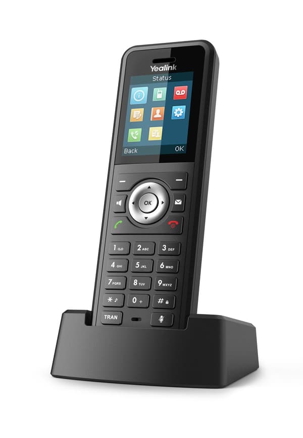 Yealink DECT W59R Handenhet till DECT-telefon Svart Svart