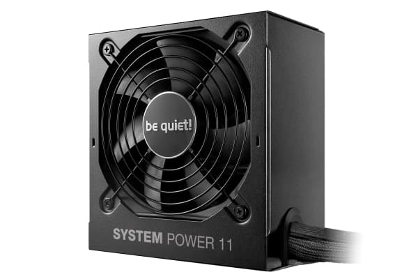 be quiet! SYSTEM POWER 11 450 Watt strømforsyning 80+ Bronze ATX 3.1 PCIe 5.1 Sort
