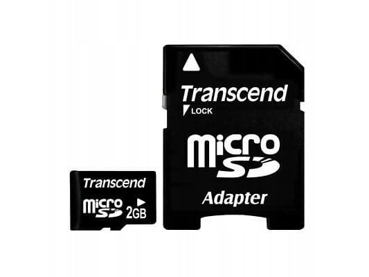 MEMORY MICRO SD 2GB TS2GUSD TRANSCEND