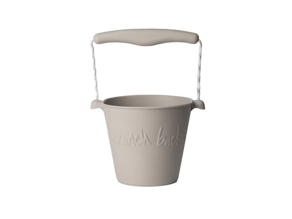 Scrunch-bucket - varm grå