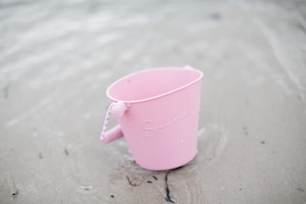 Scrunch-bucket - støvet rosa