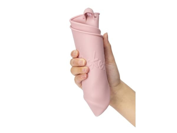 Scrunch-bucket - støvet rosa