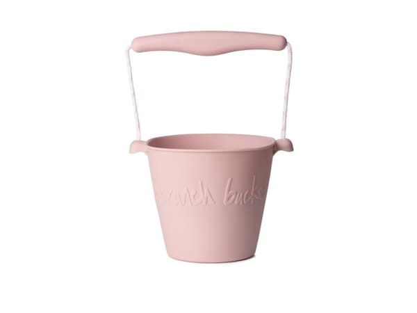 Scrunch-bucket - støvet rosa