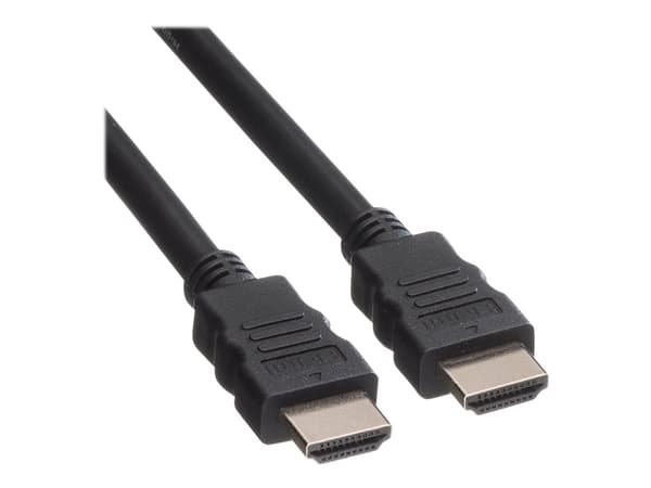 Roline - HDMI-kabel - HDMI hann til HDMI hann - 5 m - skjermet - svart