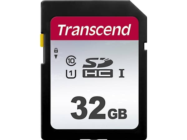 Transcend 300S, 32 GB, SDHC, Klasse 10, NAND, 95 MB/s, 20 MB/s