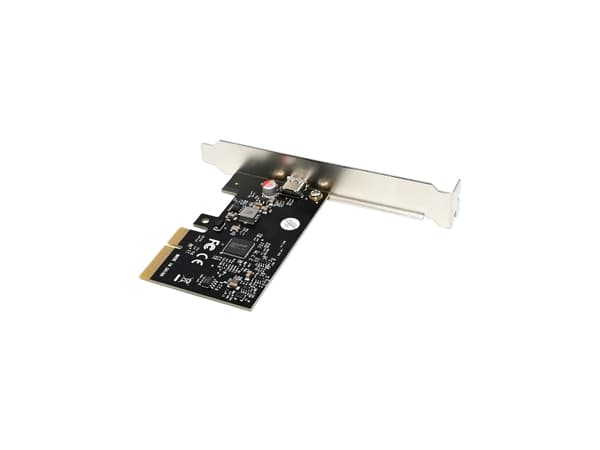 InLine® Schnittstellenkarte, PCIe x4, 1x USB-C Buchse, USB 3.2 Gen.2x2
