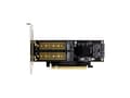 Pikkukuva 5 / 5: InLine® PCIe-kortti x16, 2x M.2, 1x mSATA