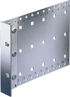 SCHROFF SCHROFF EuropacPRO sidoplåt för packning av rostfritt stål, typ H, tung, 3 HE, 175 mm