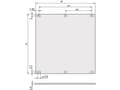 Miniatyrbilde 2 av 2: nVent SCHROFF 30847463 Frontplade 2 stk