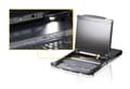 Miniatyrbild 3 av 5: KVM-konsol ATEN CL5800N, 48 cm LCD-skärm, VGA, PS/2-USB, kringutrustningsport, CH