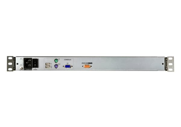KVM-konsol ATEN CL5800N, 48 cm LCD-skärm, VGA, PS/2-USB, kringutrustningsport, CH