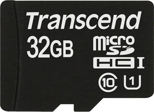 MEMORY MICRO SDHC 32GB UHS-I CLASS10 TS32GUSDCU1 TRANSCEND