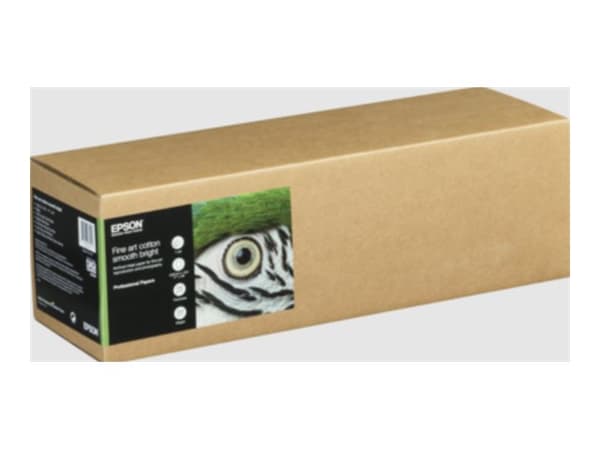 Epson Fine Art II - Bomull - matt - 490 mikroner - jevn klarhet - Rull (43,2 cm x 15 m) - 300 g/m² - 1 rull(er) boks - klutepapir
