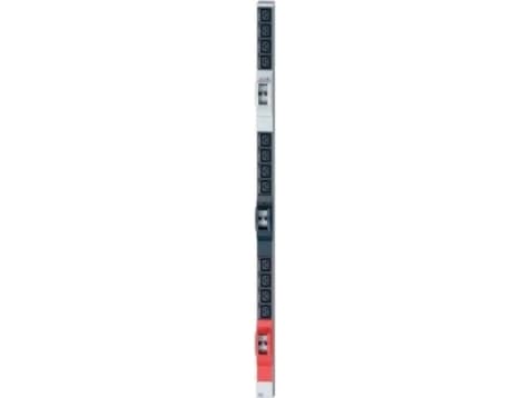 Bachmann BACHMANN IT PDU ALU 1HE 12xC19 6-leder kabelbryter CEE 3L+N+PE 32A rød