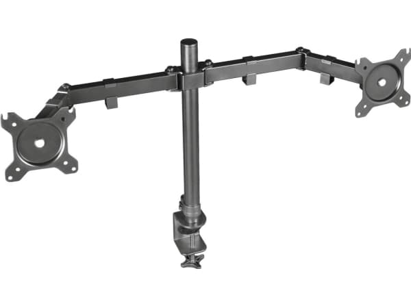 Trust GXT 1120 Mara Dual Monitor Arm, Klemmer, 16 kg, 81,3 cm (32"), 100 x 100 mm, Høydejustering, Sort