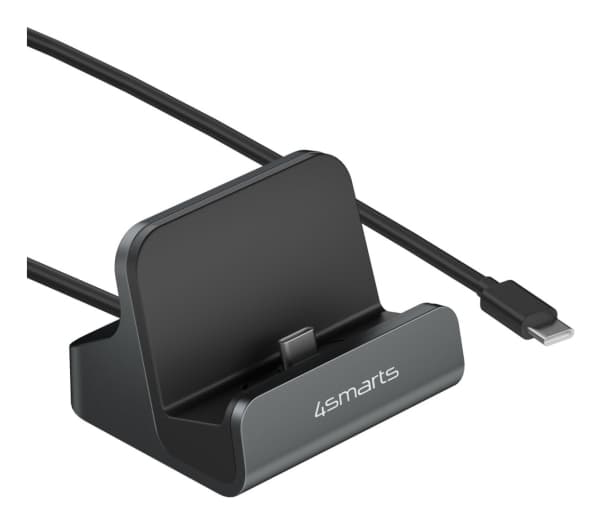 4smarts Ladestation VoltDock USB-C 60W grau (541426)