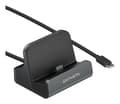 Miniatyrbilde 2 av 5: 4smarts Ladestation VoltDock USB-C 60W grau (541426)