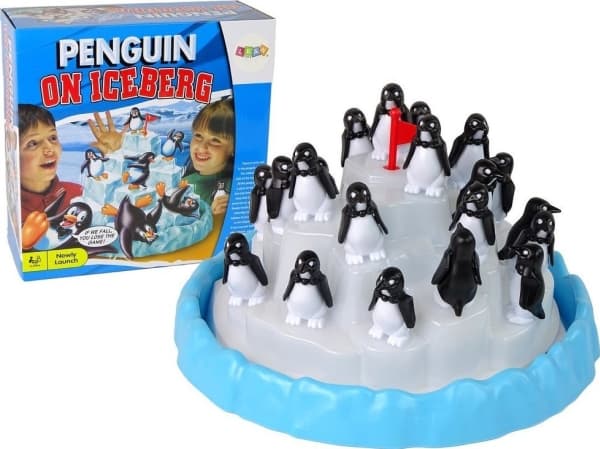 LeanToys Familiespill Climbing Penguins on Ice LEAN Toys