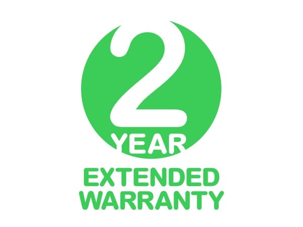 2 Year Extended Warranty for DX LE Max Model 2222 thru