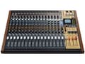 Miniatyrbilde 2 av 5: Tascam Model 24, 24 kanaler, Bluetooth, 52 W, Sort, Gull, Tre