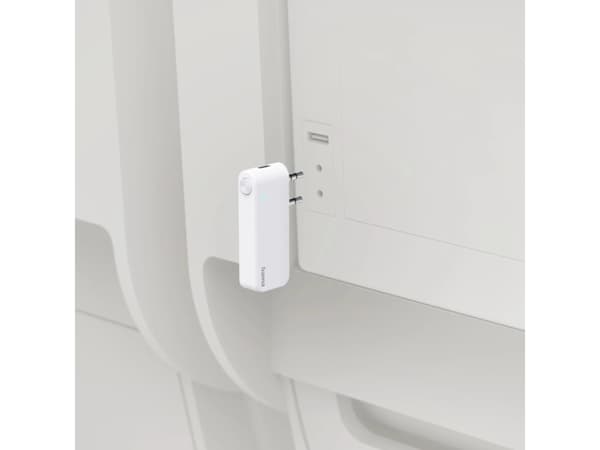 Hama Bluetooth®-äänilähetin lentokoneisiin ja yleiskäyttöön, 10h, w. AUX, valkoinen (00014171)
