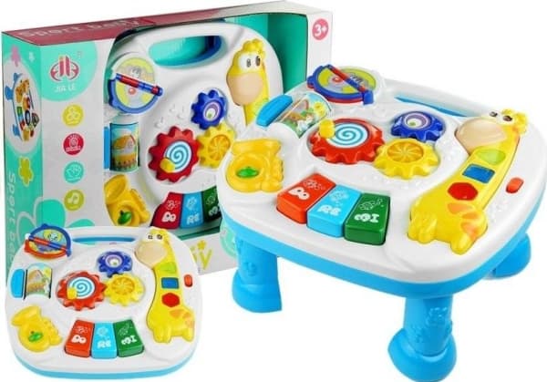 Lean Sport multifunksjonelt pedagogisk bord med giraff 2in1