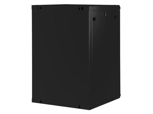 ROLINE 26.21.0293, Väggmonterad rack, 19U, 80 kg, Kuggskenor, 24,7 kg, Svart