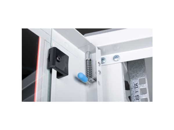 ROLINE 26.21.0127, Wall mounted rack, 18U, 80 kg, Rack rails, 20.6 kg, Grey