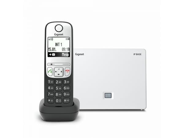 Langaton puhelin VoIP Gigaset A690A IP Base puhelimen tukiasema
