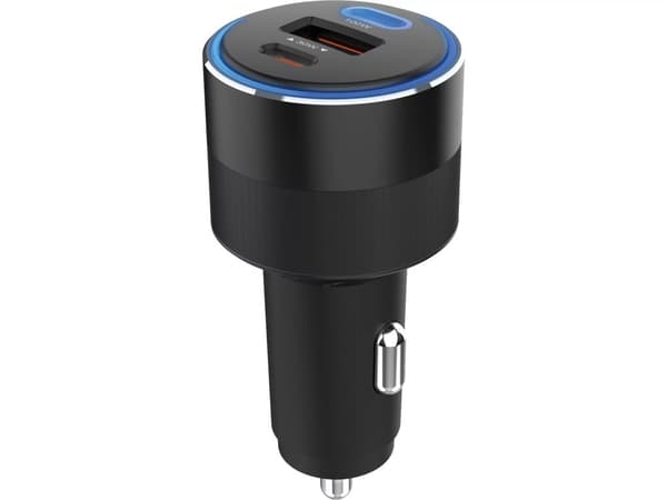 Sandberg - Car Charger 3in1 130W USB-C PD Svart