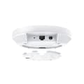 Miniatyrbild 4 av 7: TP-Link Omada EAP650 access-punkter för trådlösa nätverk 2976 Mbit/s Vit Strömförsörjning via Ethernet (PoE) stöd