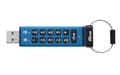 Miniatyrbild 3 av 7: Kingston Technology IronKey Keypad 200 USB-sticka 8 GB USB Type-A 3.2 Gen 1 (3.1 Gen 1) Blå