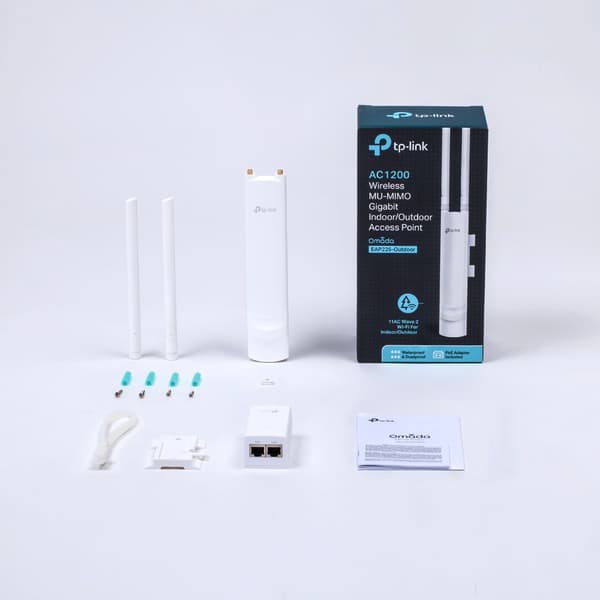 TP-Link Omada EAP225-Outdoor 1200 Mbit/s Vit Strömförsörjning via Ethernet (PoE) stöd