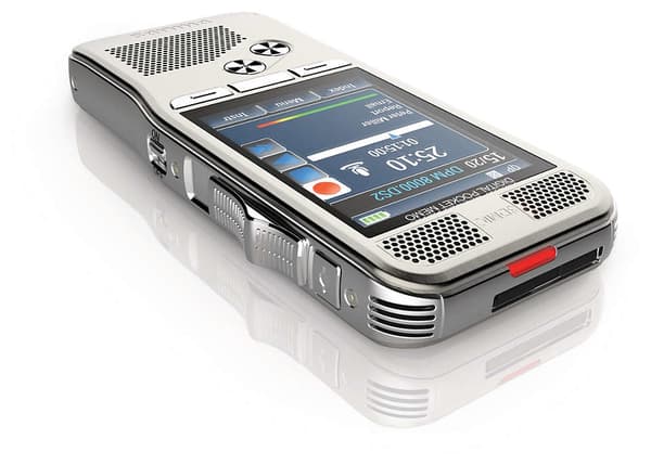 Philips DPM 8300 diktafoner Internminne Silver