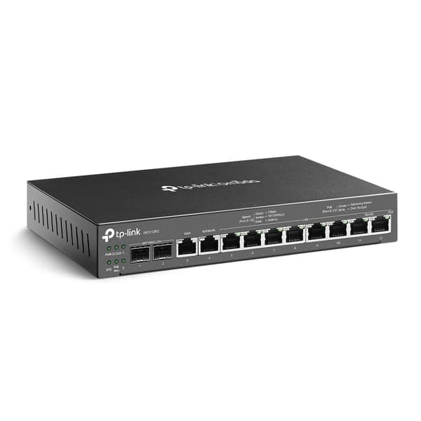 TP-Link Omada ER7212PC kabelansluten router Gigabit Ethernet Svart