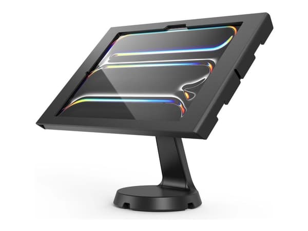 Compulocks - Kiinnityssarja (kotelo, jalusta) - tabletille - lukittava - metallirunko - musta - näytön koko: 11" - levy, vapaasti seisova - Apple 11-