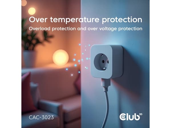 Club 3D CAC-3023 30Watt Strømforsyningsadapter Orange 2 stk.