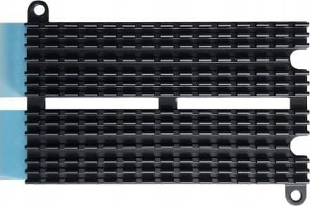 Asustor AS-HK1, Kylfläns, Svart, FS67/FS68/AS-T10G3, 80,9 mm, 60 mm, 4,5 mm