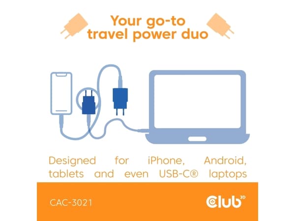 CLUB3D CAC-3021, 30 W