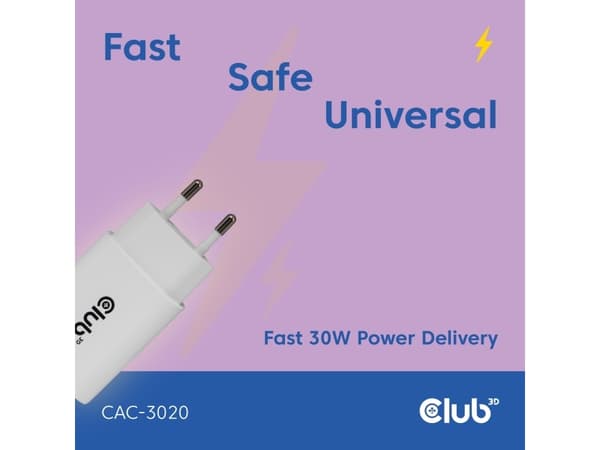 CLUB3D CAC-3020, 30 W